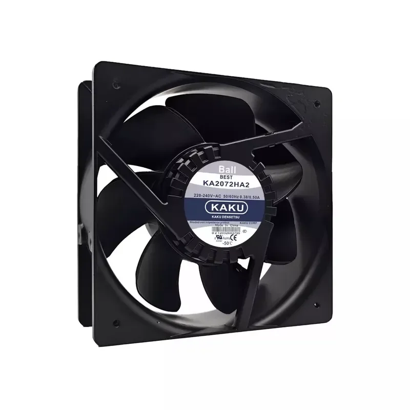 For Original KAKU card KA2072HA2 220-240VAC 0.38/0. 51A axial fan cooling fan
