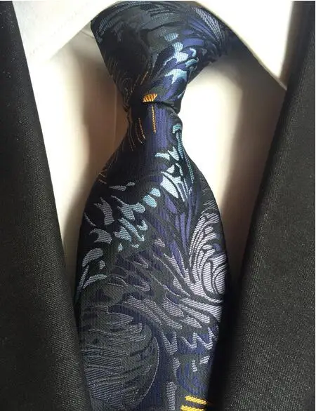 RBOCOTT Novelty Irregular Pattern Neck Ties For Men 8cm Floral Tie Plaid Necktie For Business Wedding Party Men's Corbatas