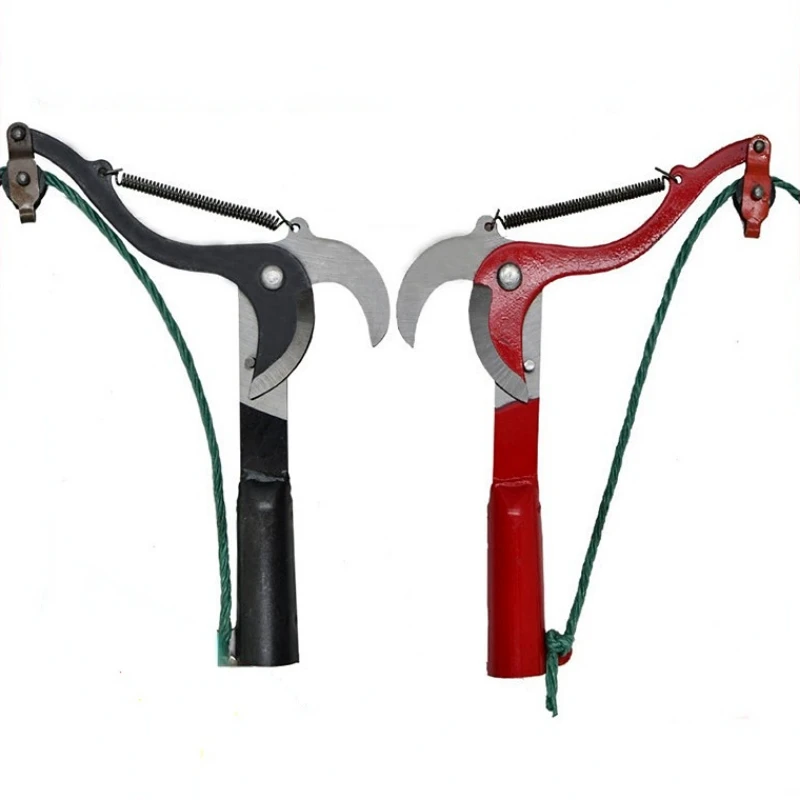 Z50 Manual Pruner High-Altitude Branch Scissors Extendable Fruit Tree Pruning Saw Cutter Garden Trimmer Tool With Rope Garden