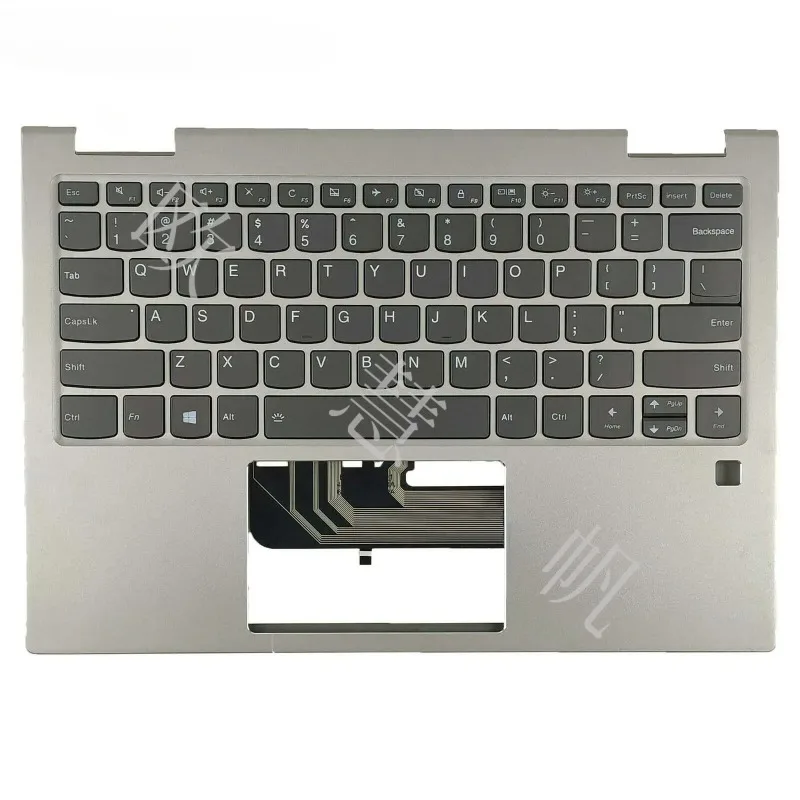 M New Repair Accessories for Lenovo Yoga 730-13 730-13IKB 730-13IWL Laptop Palmrest Upper Case with US Keyboard 5CB0Q95936 13.3" view 4