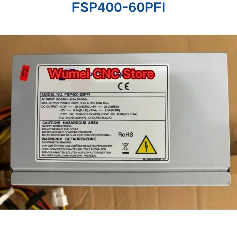 Second-hand test OK SIEMENS IPC-547C 400W Industrial Control Equipment Power Supply FSP400-60PFI