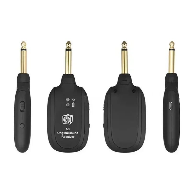 Wireless UHF Guitar Transceiver 50M Stable Signal Audio Transmission Wireless Adapter For Electric Guitar Bass Stage Performance view 6