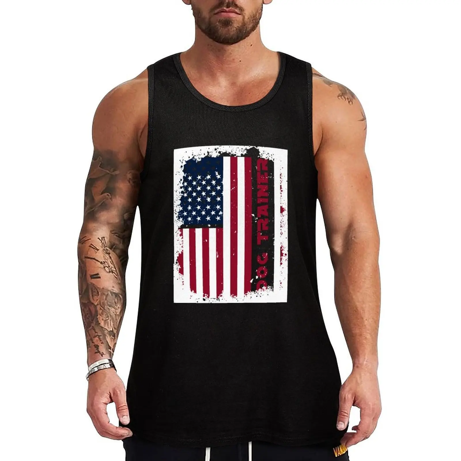 

Dog Trainer - Animal Whisperer Pet owner Agility Handler Tank Top Solid Color Tank Top Regular Fit Comfort Undershirt