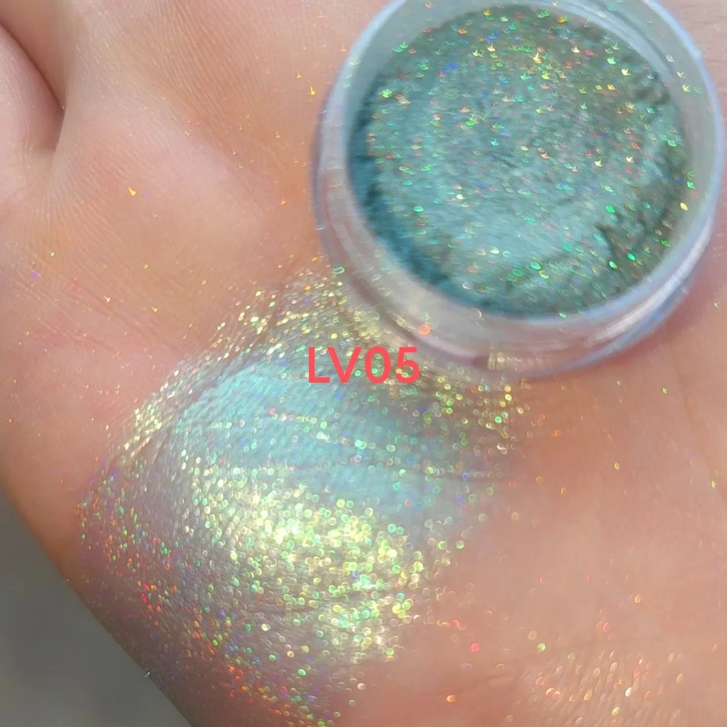 Burst Glitter multiChrome Candy Color Fairy Neon Laser Chameleon Nail Glitter Chameleon Eyeshadow 0.2g