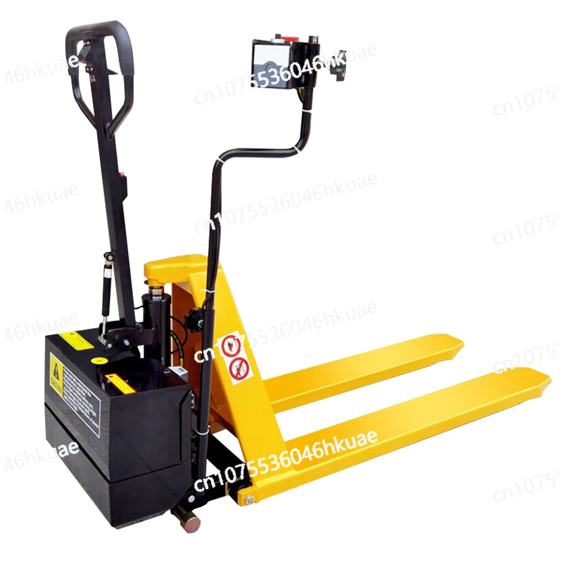 Yude 1.5 ton hydraulic truck lift forklift electric high lift truck photoelectric induction scissor lift truck