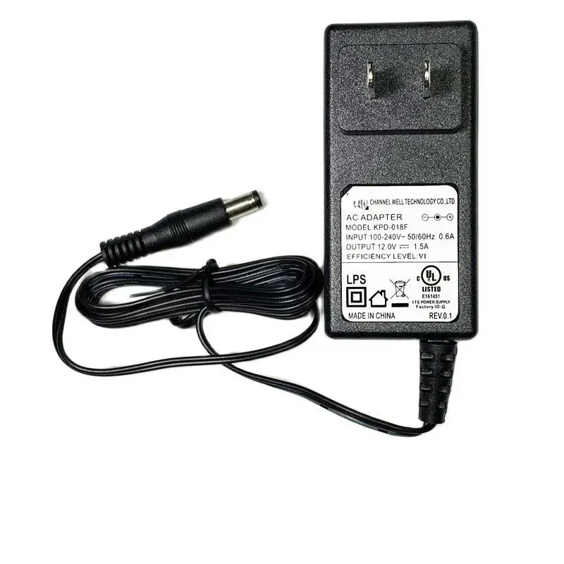 

original Power Supply for Surveillance Camera Recorder Host 12V1.5A/2A Power Adapter KPD-108F