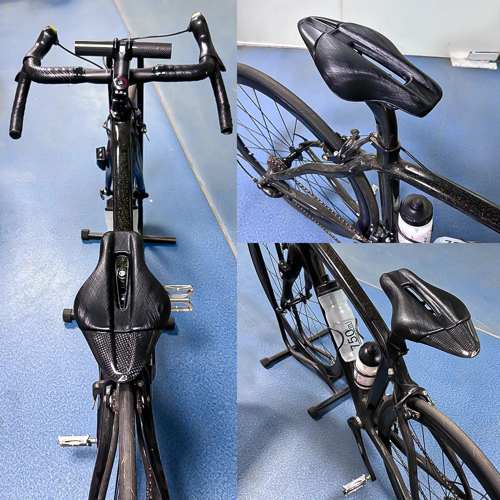 BALUGOE Bahnradsattel TT Fahrradkissen Mountainbike Rennrad Kissen Universal – Detail 10