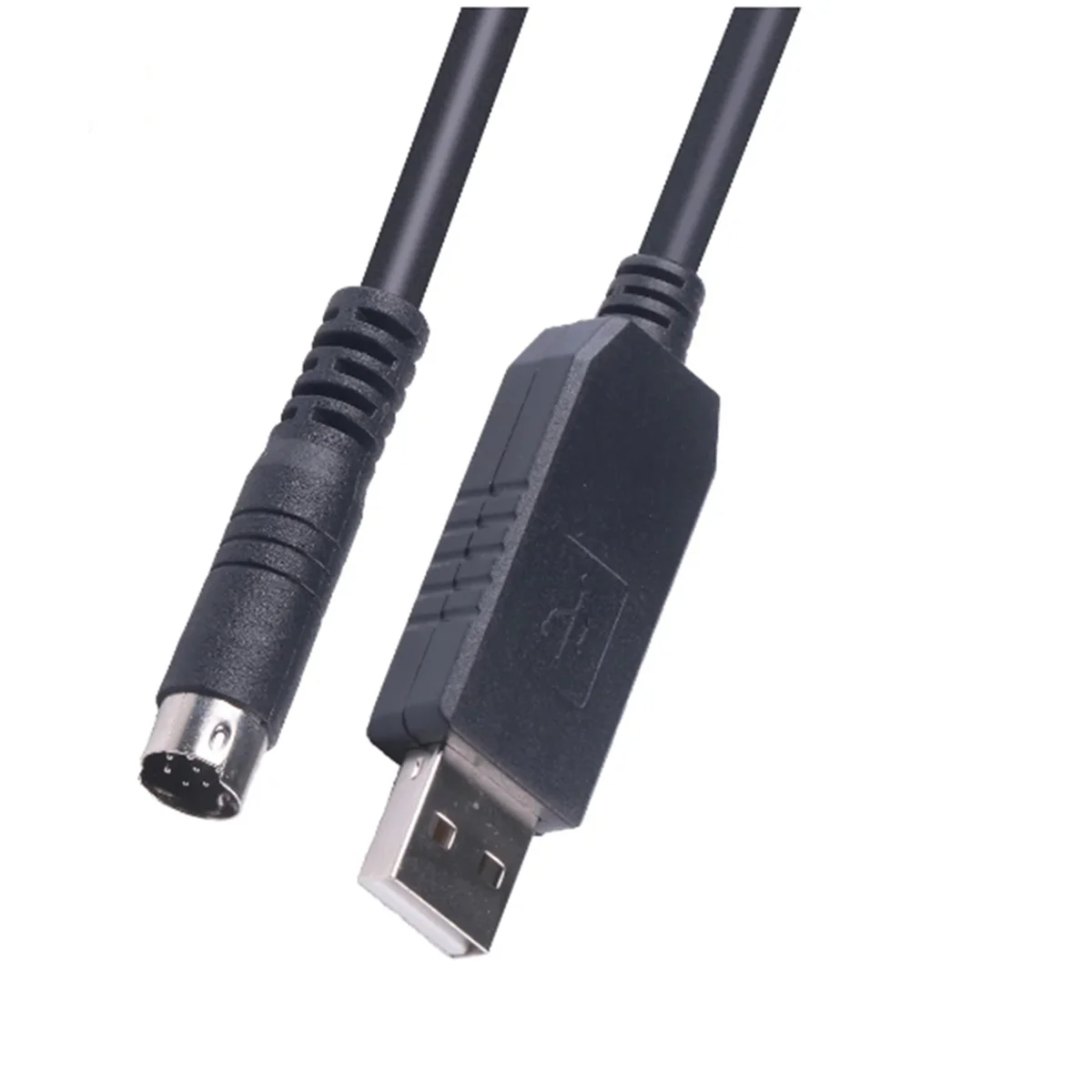 สายโปรแกรมแปลง RS232 PL2303GT มินิ USB 8 DIN สำหรับ ALLEN MicroLogix PLC 1100 Series