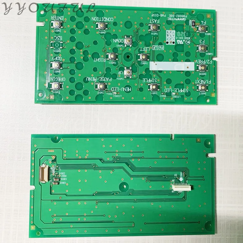 For Graphtec CE6000 Keyboard Key Pad CE6000-40 CE6000-60 CE6000-120 plus Control Panel Board PCB Circuit Card 1pc