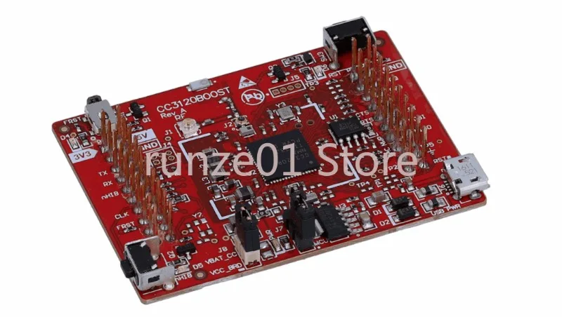 

Spot Texas Instruments development board Wi-Fi CC3120BOOST wireless network processor module straight shot