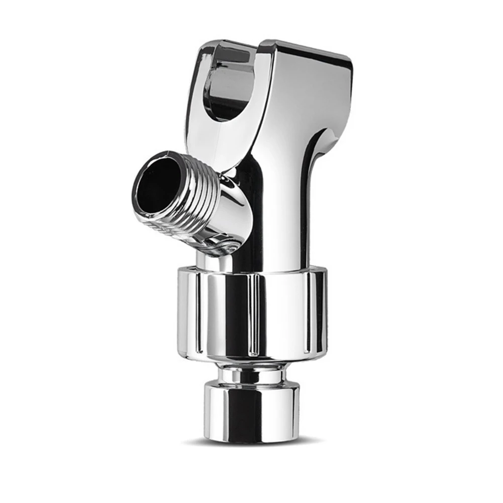 

Adjustable Shower Arm Mount Shower Hose Head Holder Three-Way Shower Head Holder for Connecting Shower Arm and Shower Hose