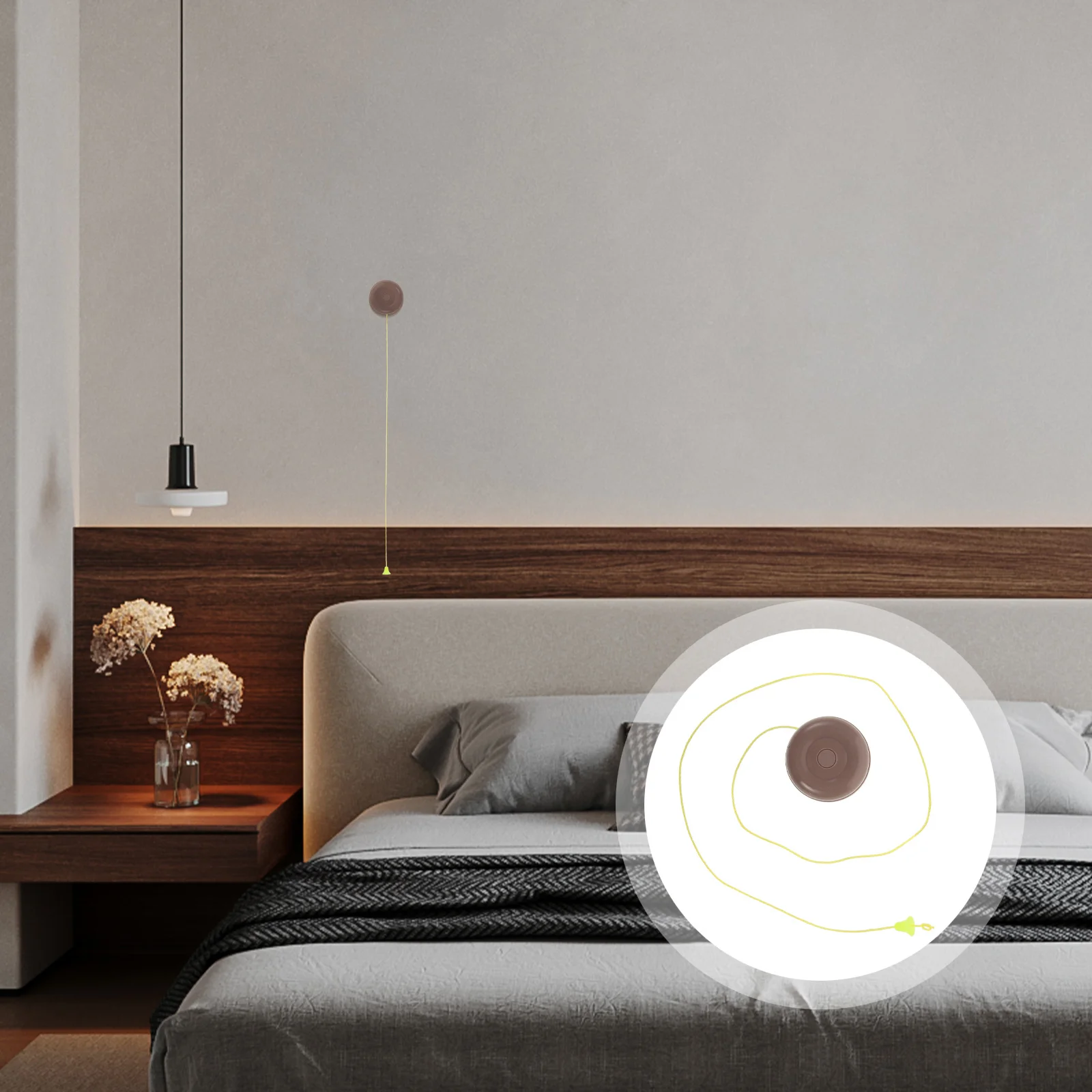 

Pull Chain Switch Replacement Ceiling Light Accessory Durable Lamp Pull Cord For Bathroom Garage Workshop