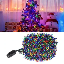 30M 300LEDs LED Fairy String Lights Garlands Waterproof Outdoor Garden Street Christmas Tree Wedding Party Decoration 220V 110V