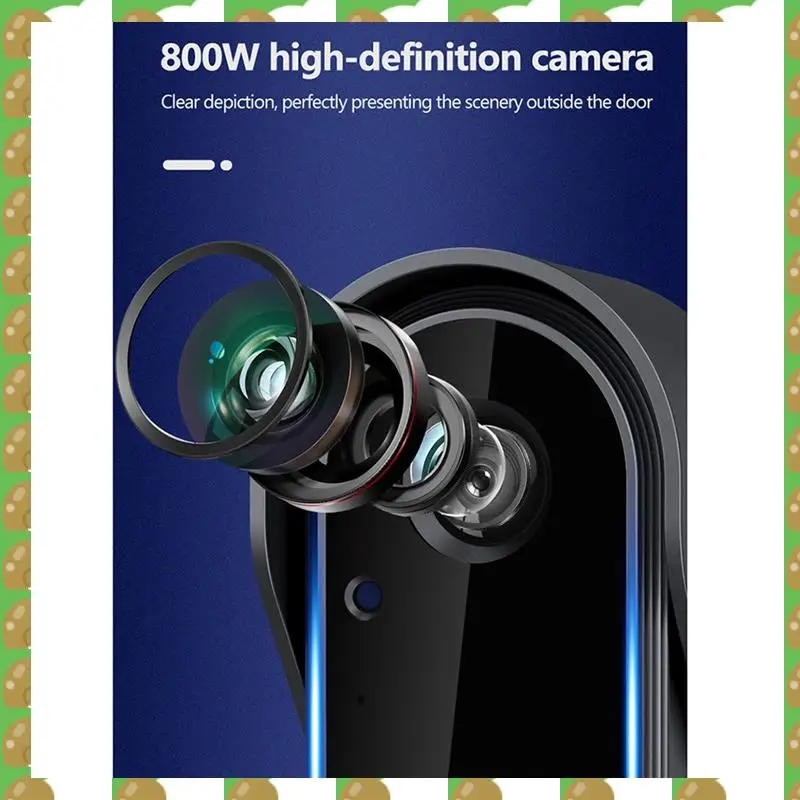 T36C Wireless Waterproof Visual Doorbell IR Night Vision Door Bell HD 4.3Inch IPS Screen Video Smart Home Door Bell Camera