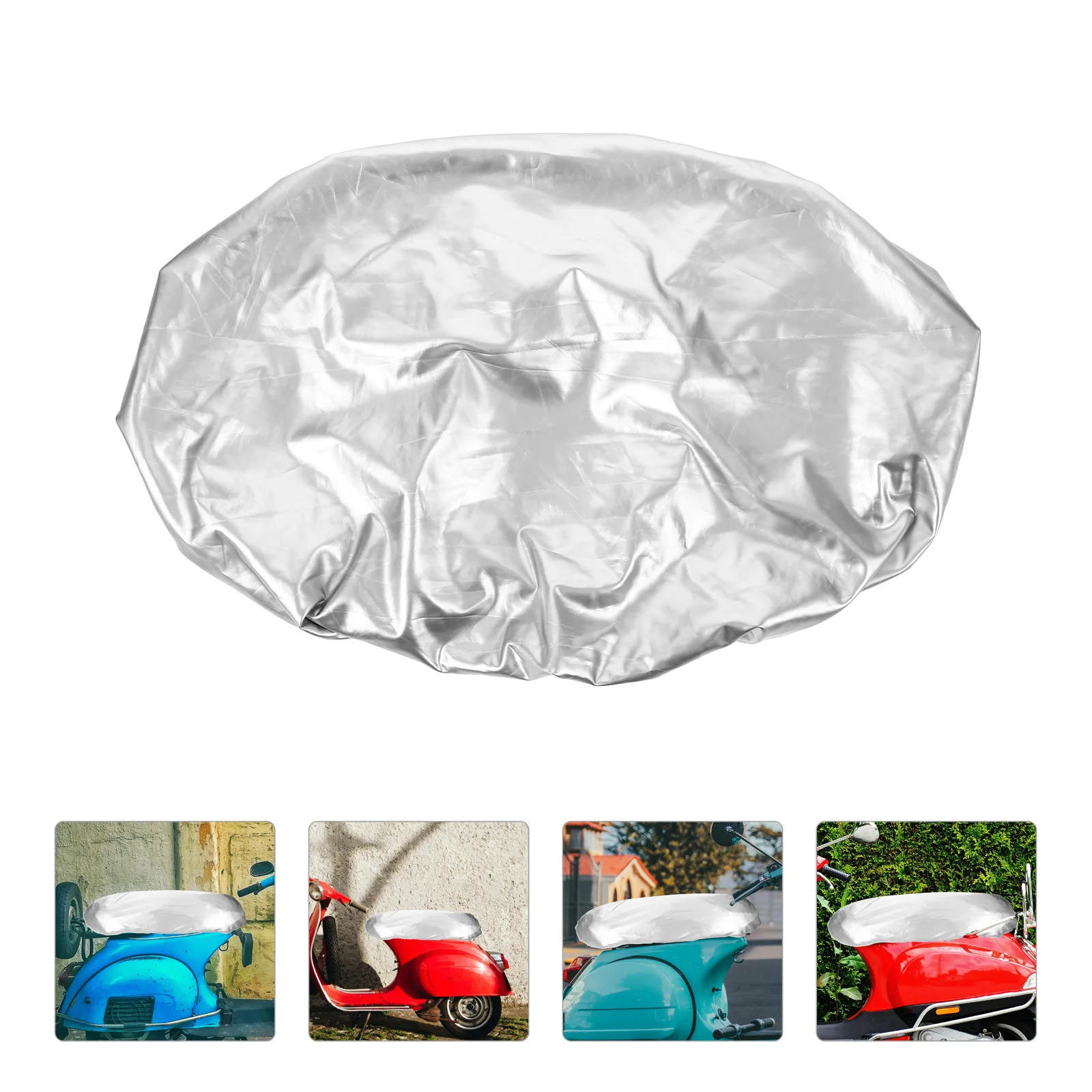 

Waterproof Sunproof Motorcycle Seat Cover Durable PU Non-Slip Elastic Motorbike Cushion Protector Motorcycle Seat Cover