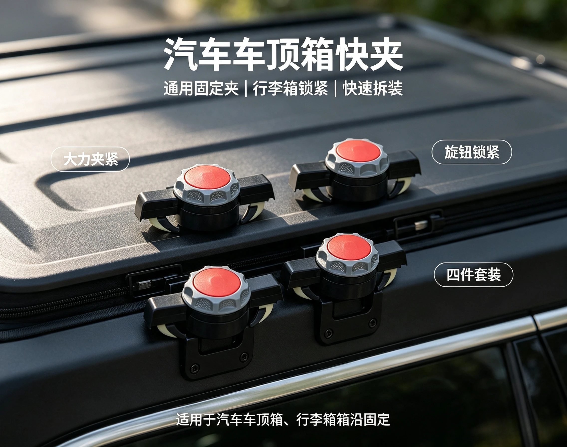 Car Roof Box Accessories Quick Clip Car Luggage Fixed Clip General Motors Roof Box Strong Clip