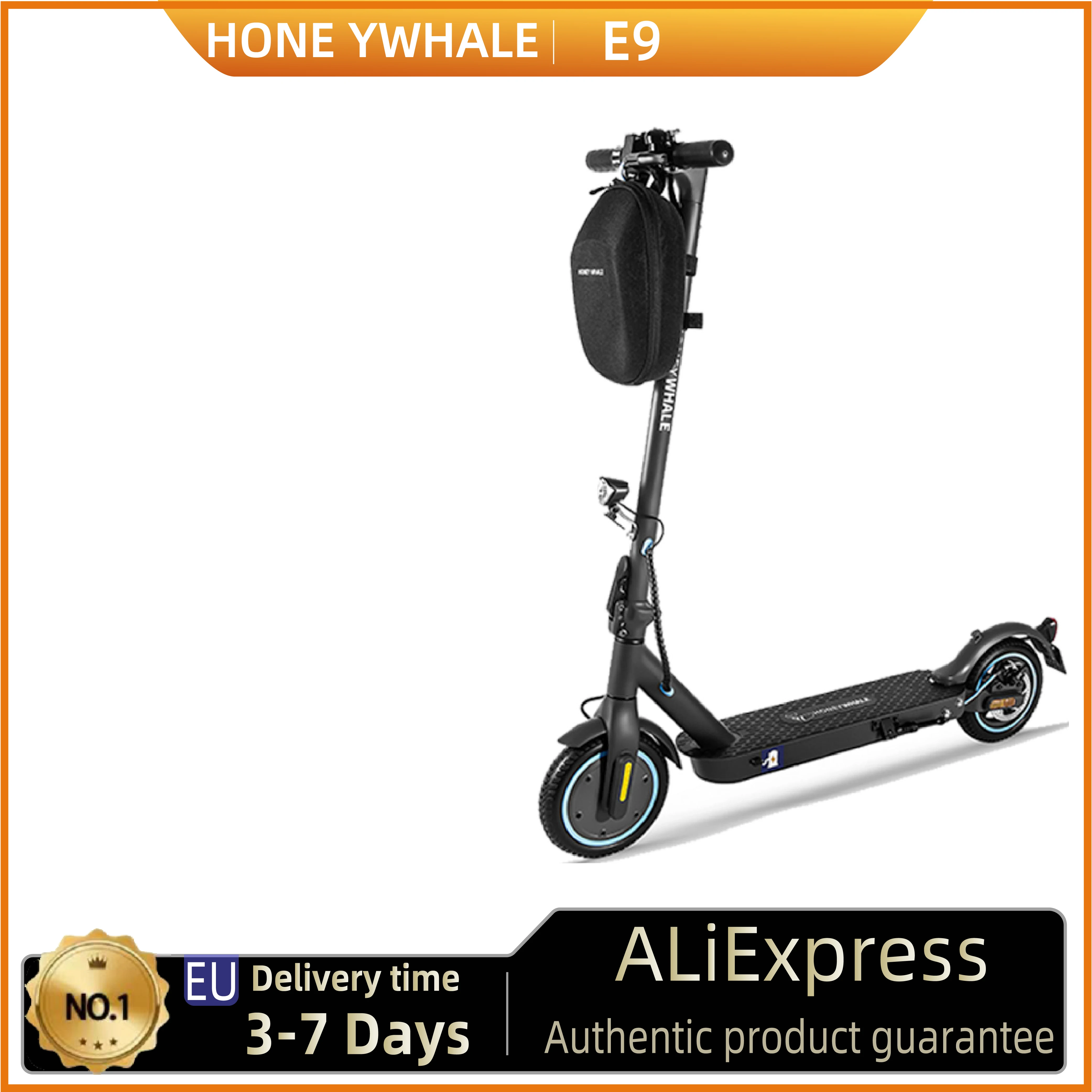 HONEYWHALE E9 (ABE) Elektroroller 350 W 36 V 7,5 Ah Escooter 8,5-Zoll-Reifen für Erwachsene,