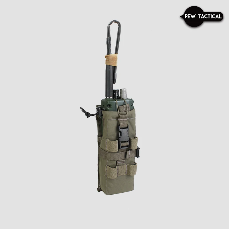 

PEW TACTICAL PRC-152 Drop-Down/Tilt-Out MOLLE Radio Pouch Airsoft Accessories