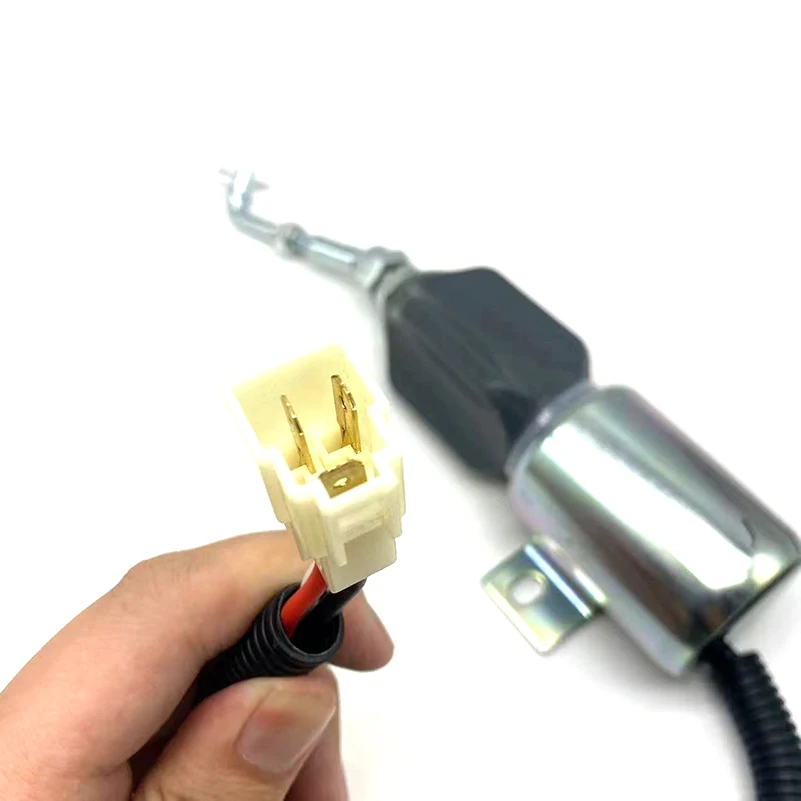 Solenoide de Corte de Combustible 37V66-56010 12V/24V 05CF24 1751ES-12E6ULB1S1 P612-B5V24 1700-1512