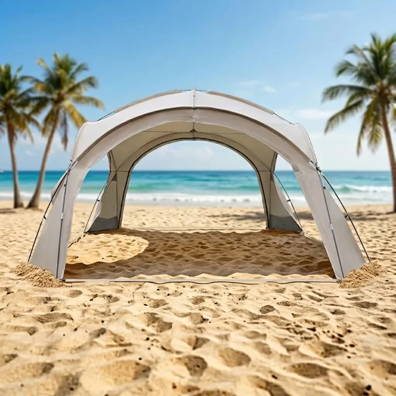 YTYINDurable Modern Camping Equipment For Four Seasons Use Sun Protection Spacious Shelter Lightweight Spherical Dome Canopy Ten