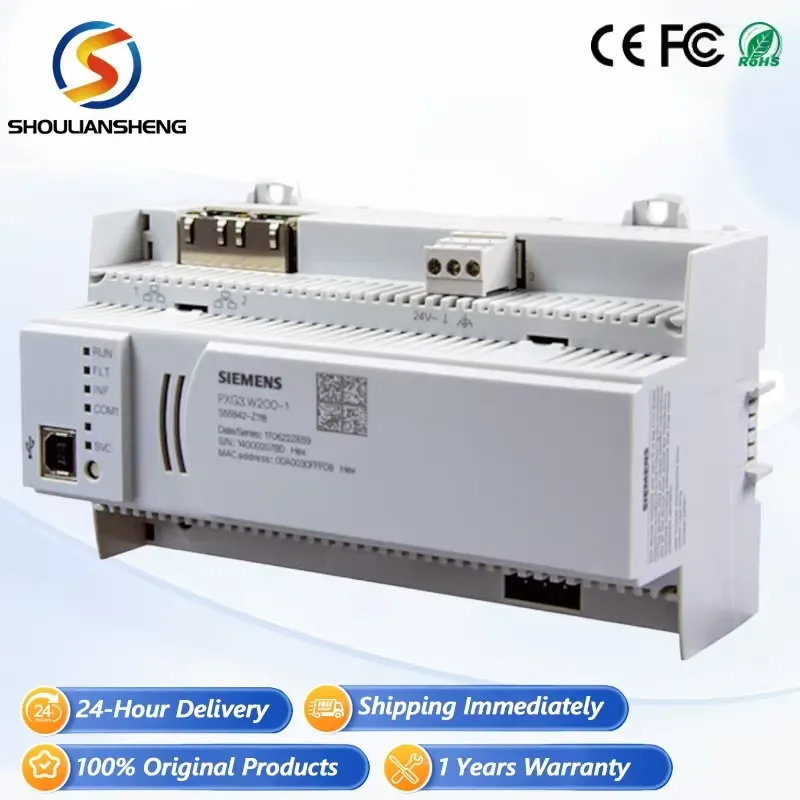 Gold Seller SIEM PLC Controller for PXG3.M Industrial PLC Programming 220/240/110V 1 Year Warranty New Original