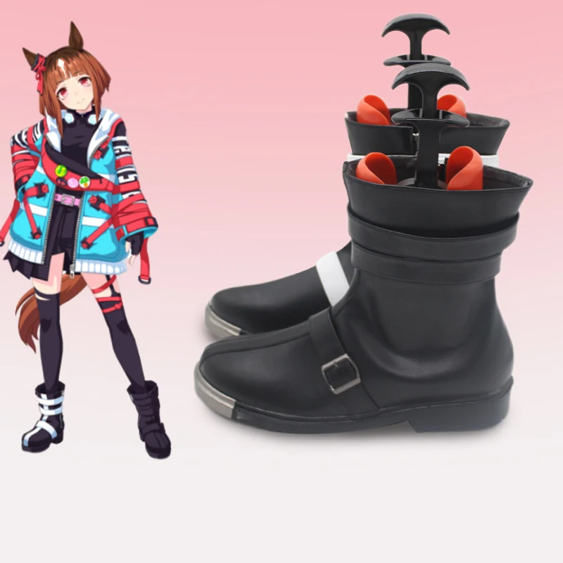 รองเท้าบูทคอสเพลย์เกม Pretty Derby Transcend สำหรับงานปาร์ตี้ฮาโลวีน ผู้ใหญ่ ผู้หญิง ผู้ชาย