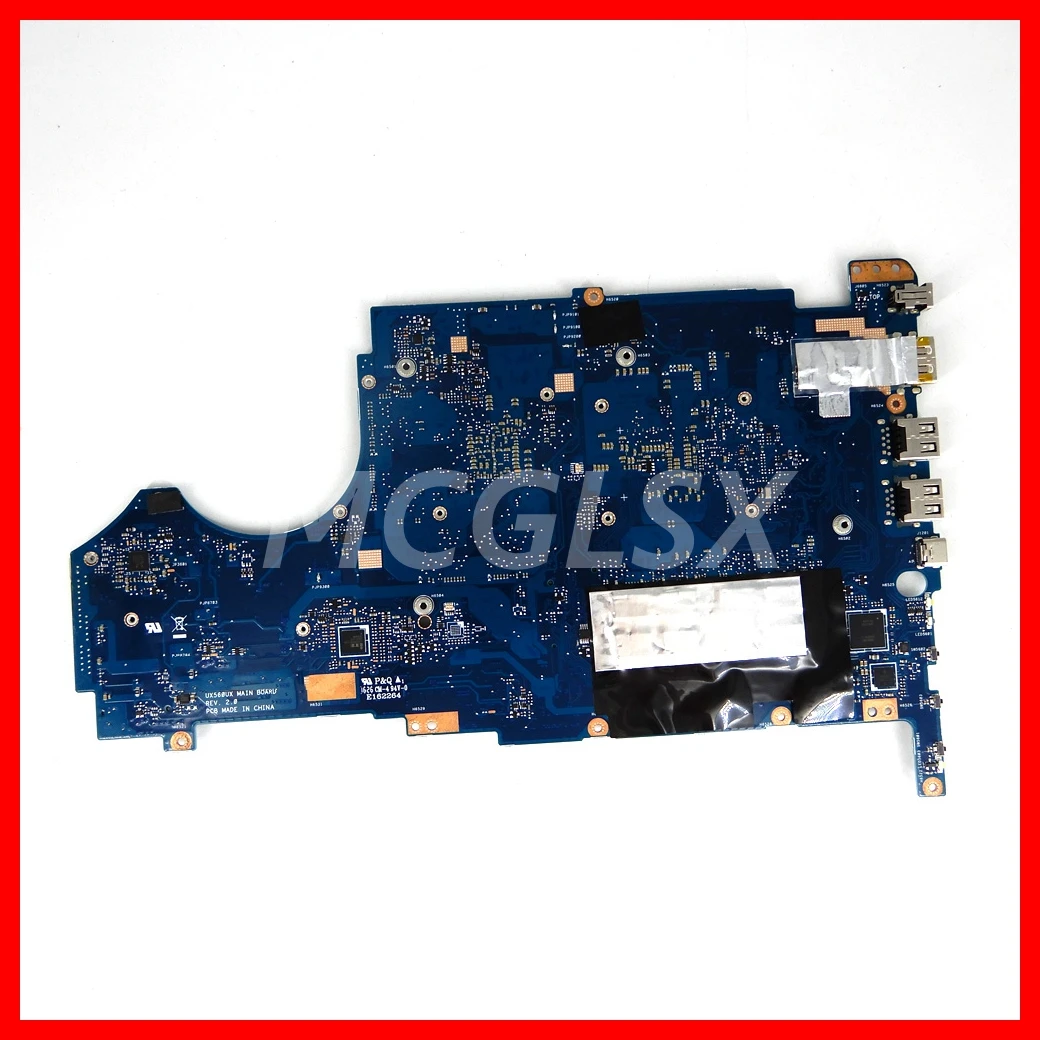 Imagem -02 - Placa-mãe Portátil para Asus Ux560ux i3 i5 Cpu i7 8gb de Ram Gt940mx Gtx950m Placa-mãe Gpu Q534ux Q534uxk Ux560ux Q524uq Q524uqk