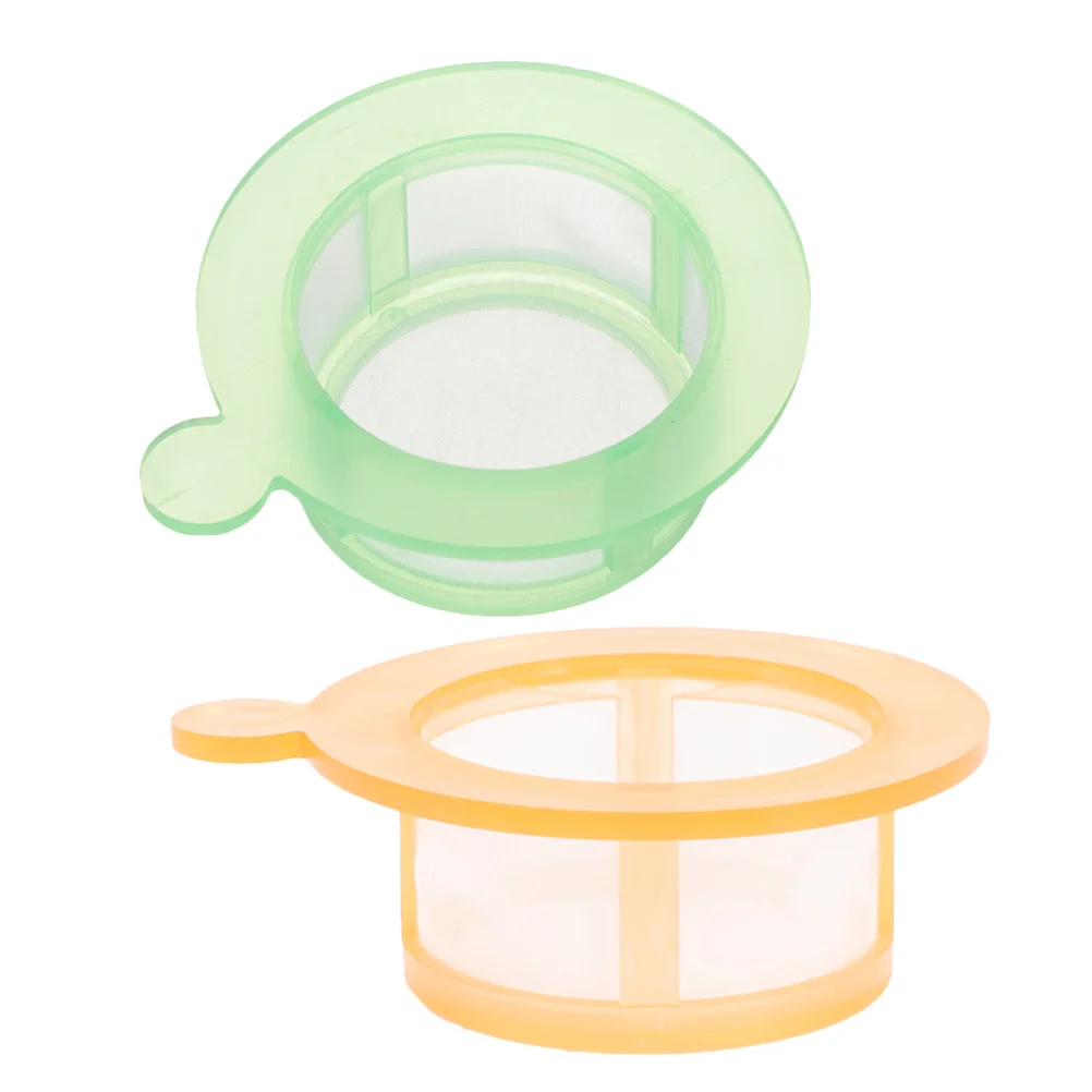 

2 Pcs Cell Filter Nylon Mesh Strainer Small Laboratory Filters Fine Sieve Polypropylene Plastic Tool