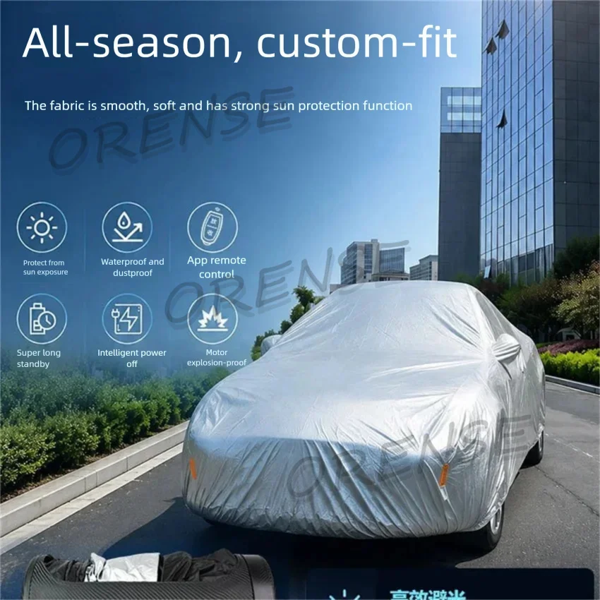 New Automatic Car Cover Car Protective Full Cover Automatic Remote Control Intelligent Sun Protection Heat Insulation Rain Cover