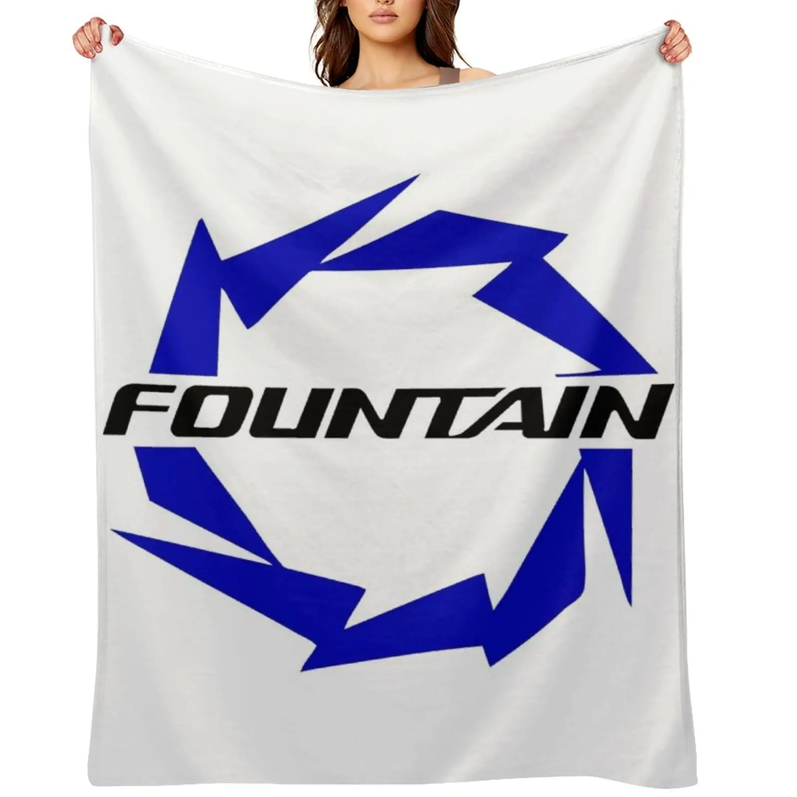 Fountain Powerboats Boats Throw Blanket Decorative Throw Single Furrys Hair Blankets