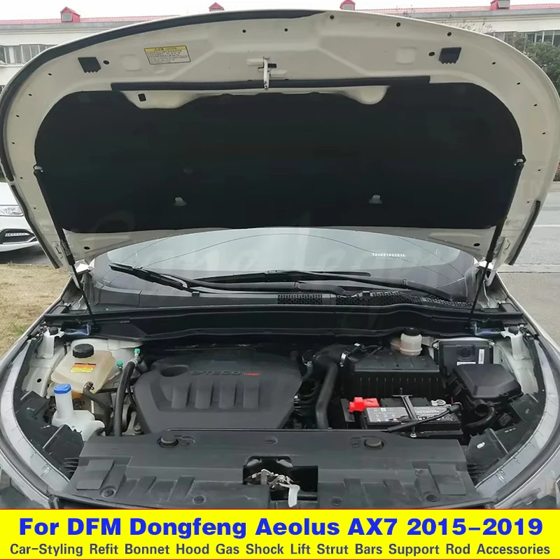 Für DFM Dongfeng Aeolus AX7 2015-2019 Auto Motor Abdeckung Unterstützt Streben Stange Vordere Motorhaube Haube Lift hydraulische Stange Strut Frühling