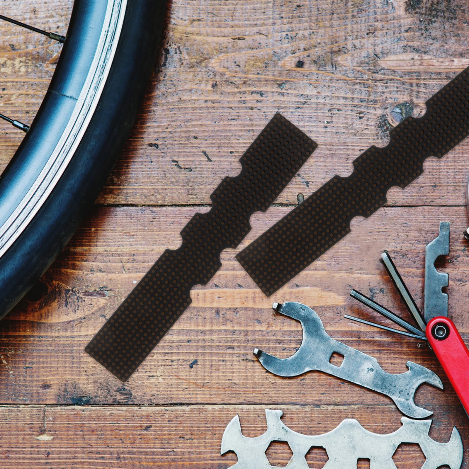 

2Pcs Bicycle Handlebar Pad Silicone Shockproof Non-Slip Moisture Resistant Snug Fit Cycling Accessory Bike Handlebar Pads