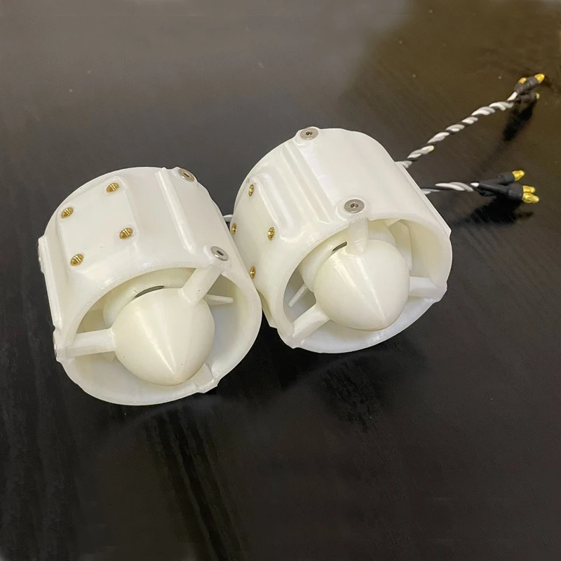 1 par 3-6S ROV propulsor submarino 2312S Motor sin escobillas 3D impreso carcasa exterior componentes de transmisión DIY para barco cebo RC ​ /Trawler