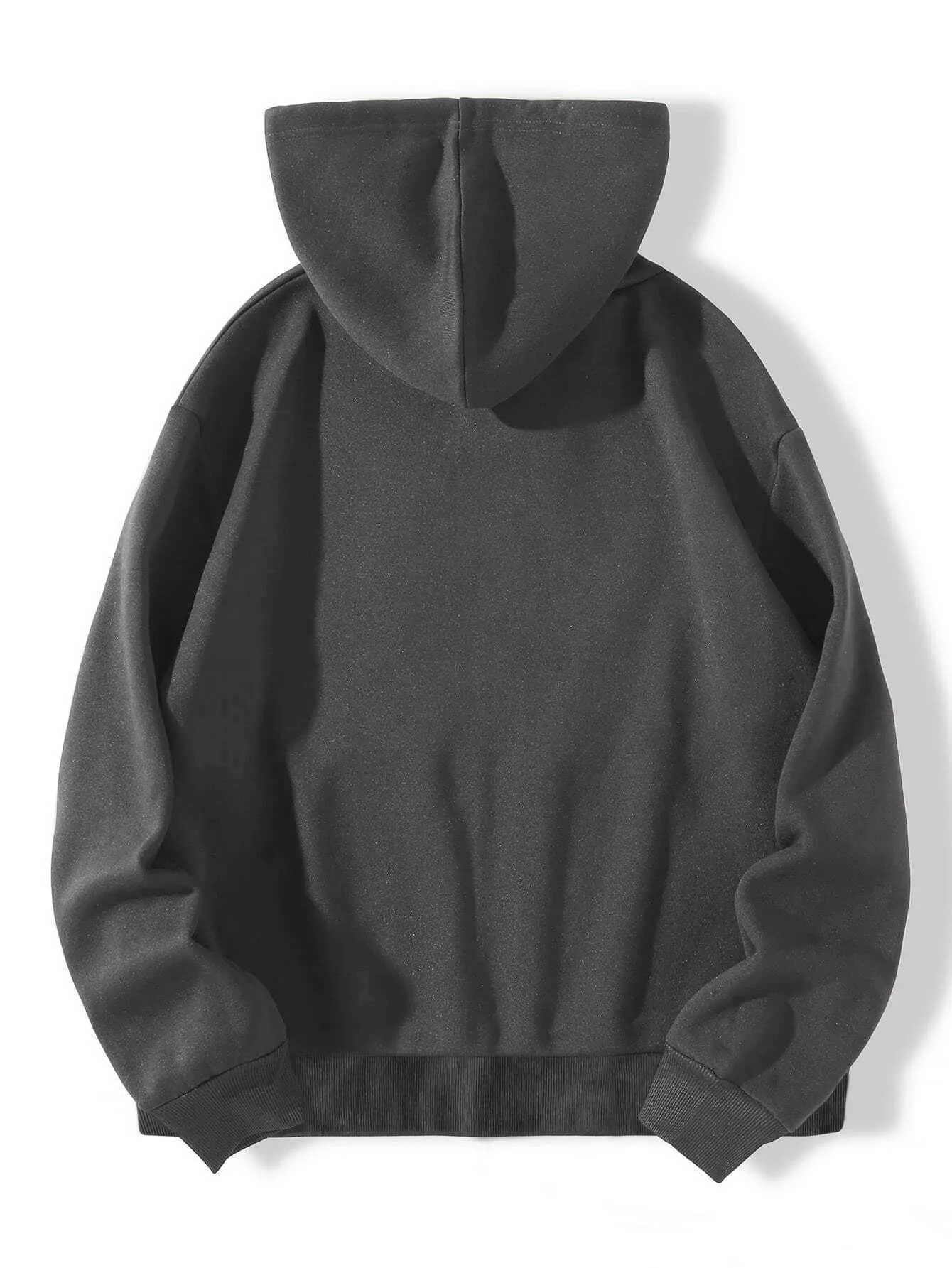 Xuanshow Herbst Winter Frauen Reiß verschluss Hoodie Sweatshirt Schmetterling lose Reiß verschluss Vorder tasche lässig Streetwear Kapuze Jacke Mantel – Detail 13