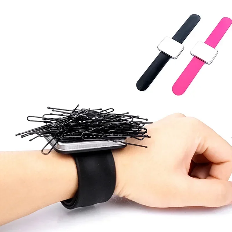 Magnetic Bracelet Wrist Band Strap Professional Salon Hair Accessories  Hair Clip Holder Barber Hairdressing Styling Tools