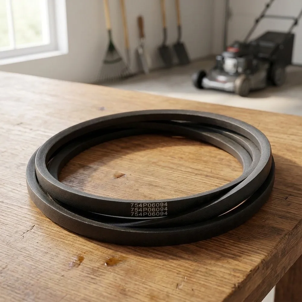 Black For Mower Belt 754P06094 for Cadet ZT2 ZTX4 ZTX5 ZTX6 Turn Tractors 58x162 in Dimensions Rubber Material