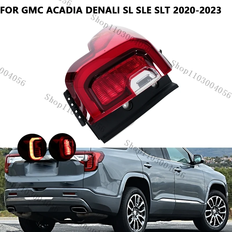 Para GMC Acadia Denali SL SLE SLT 2020 2021 2022 2023 luz trasera de freno luz de señal lámpara trasera de advertencia 84746544 84746543