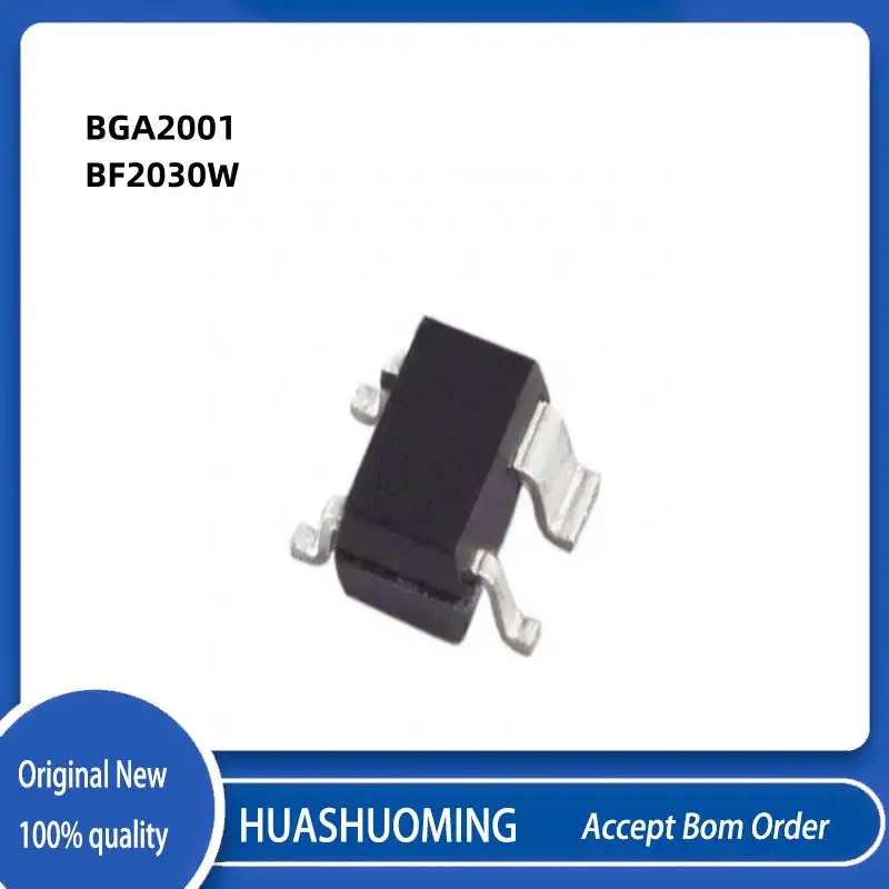 50PCS/LOT   BGA2001  2001    BF2030W    BF2030    2030W S S SOT343