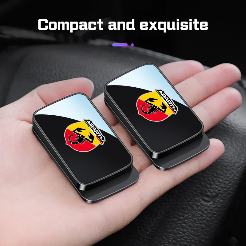 Magnetic Car Seat Belt Holder Stabilizer for Abarth 124 125 500 695 5CC 500X 500L Punto TC Adjustable Fastener Clip Accessories