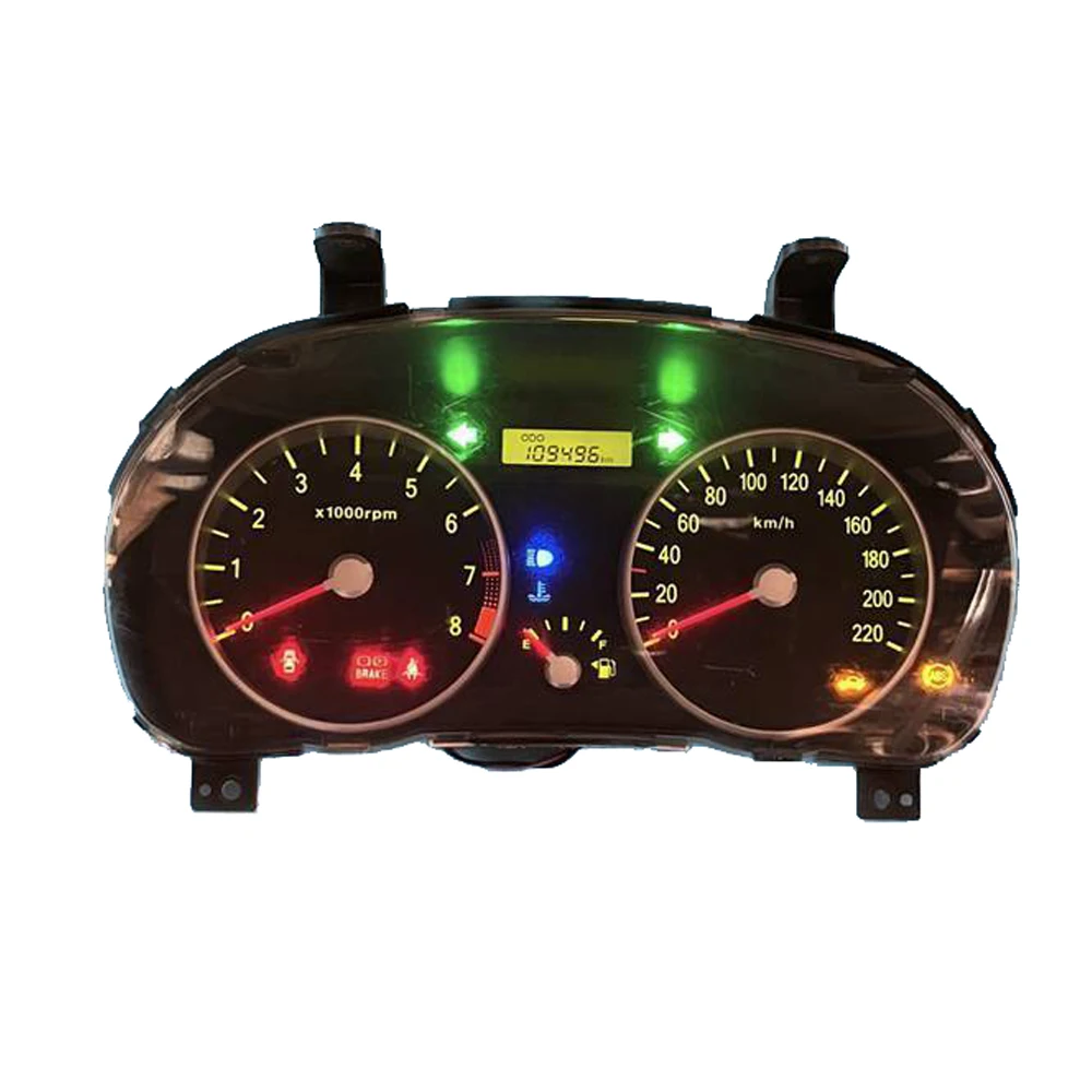 Yaocaiss-2 1pcs Genuine Dismount Used INSTRUMENT MT Panel for Hyundai Accent for KIA RIO