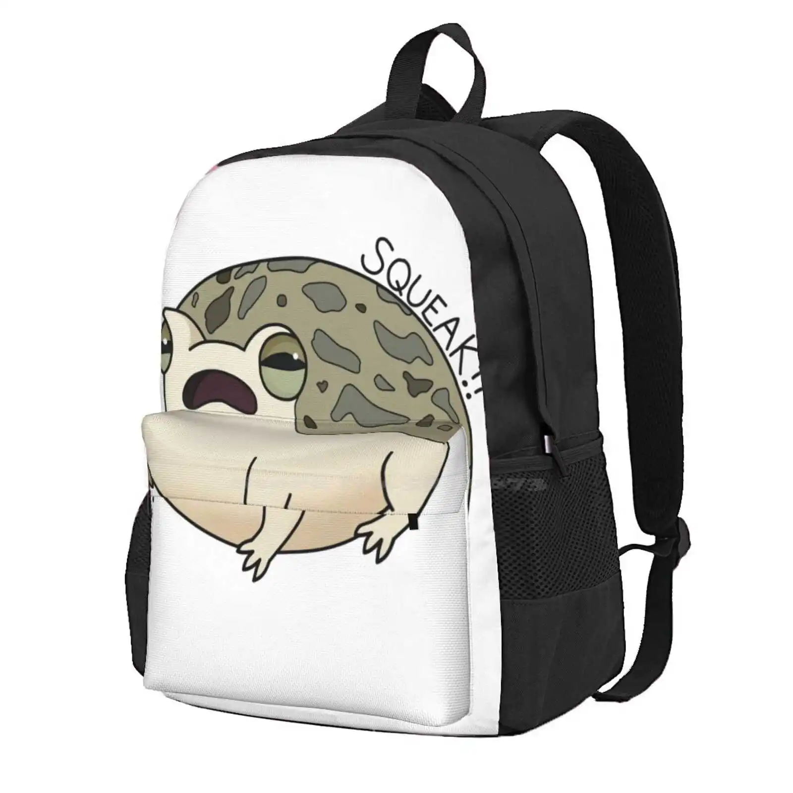 

Desert Rain Frog Hot Sale Schoolbag Backpack Fashion Bags Desert Rain Frog Squeaky Frog Desert Frog Frog Design Frog Doodle