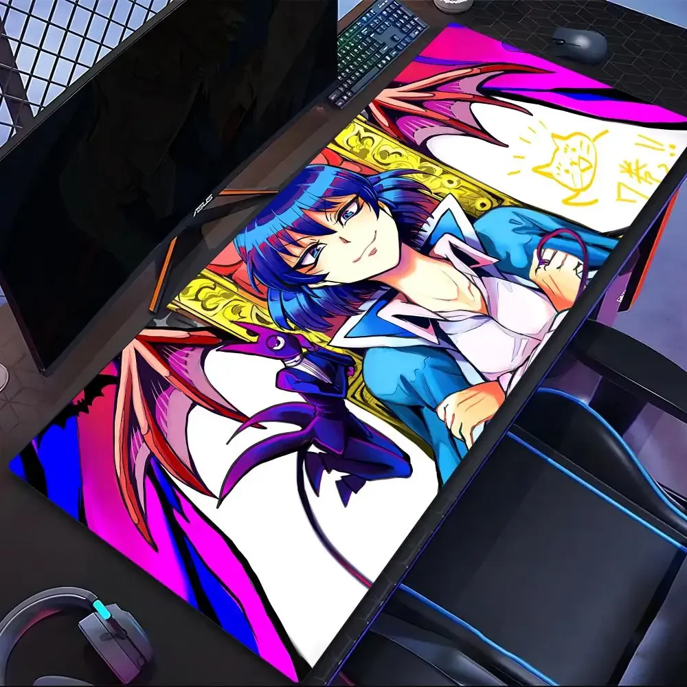 

Demon-School Mouse Pad Tablet mouse Pad Laptop xl desktop mouse pad, cute HD Rainbow Gaming keyboard pad csgo Player 90x40cm