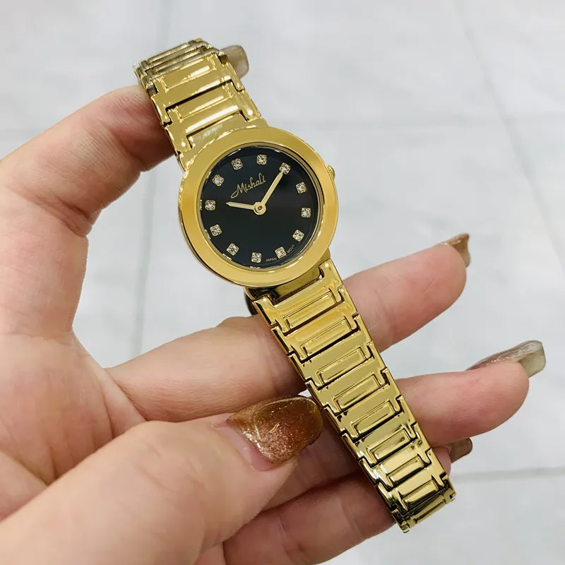 New Women'S Watch, Vintage And Minimalist Style With A Small Dial, Available In Gold And Silver, New Model For 2026.
