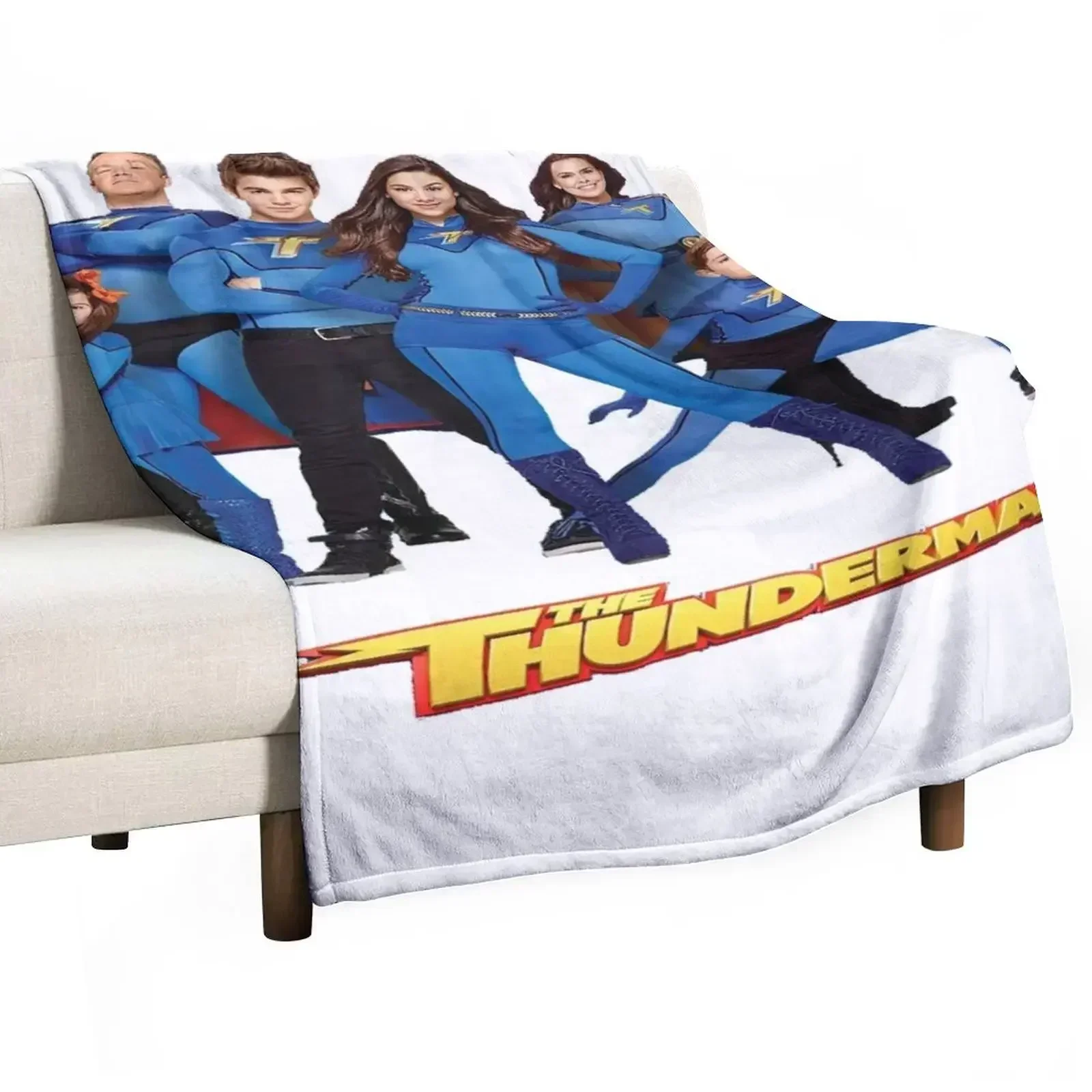 The Thundermans Throw Blanket christmas gifts Giant Sofa Flannel Bed Fashionable Designers Vintage Blankets