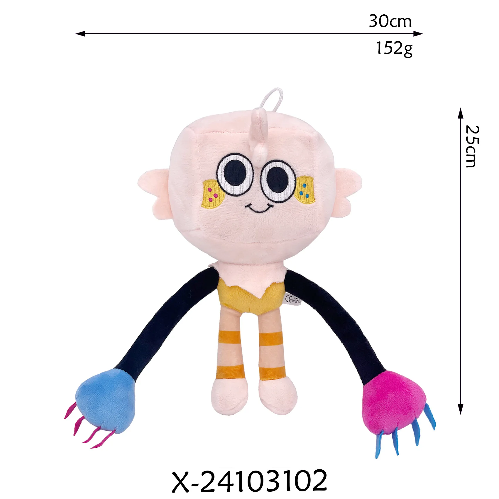 Dandy's World peluche lindo Dandy World chatarra relleno juego de terror Goob Pebble Plushie almohada suave muñeca niños regalos muñeca