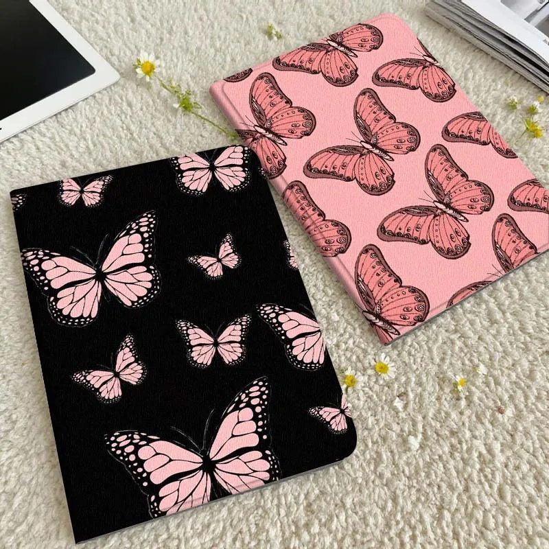 

Cartoon Pink Butterfly Gift Tablet Case For Xiaomi Redmi Mini Pad SE K 2 4 5 6 7 8 2023 2025 11 8.8 11.2 10.1 Pro