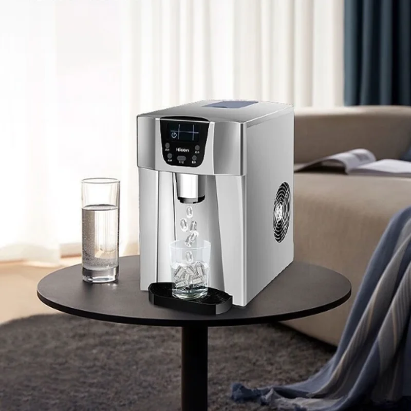 105W 220V Ice Machine with Water Dispenser Fast  Multiple Temperature Settings for Different Needs