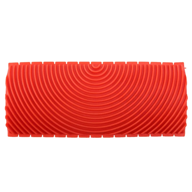 AB46-12PCS 나뭇결 도구 세트 고무 나뭇결 패턴 벽 페인트 그림 도구 벽화 장식 DIY