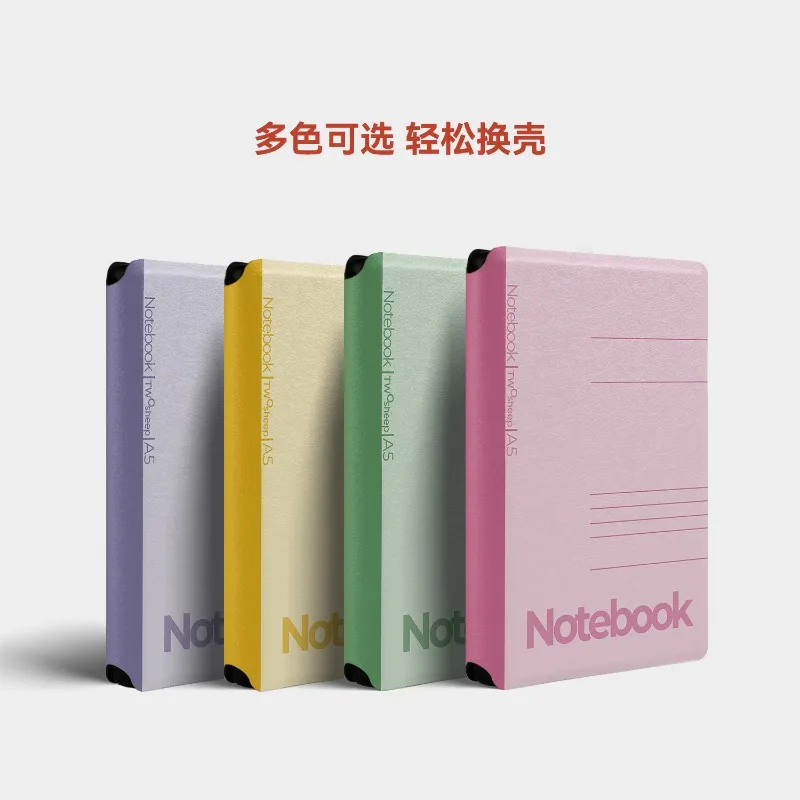 For XTEINK X4 Classic Ink Screen Reader Protective Cover PU Material Simple Style UV Digital Printing Magnetic Flip Cover Shell