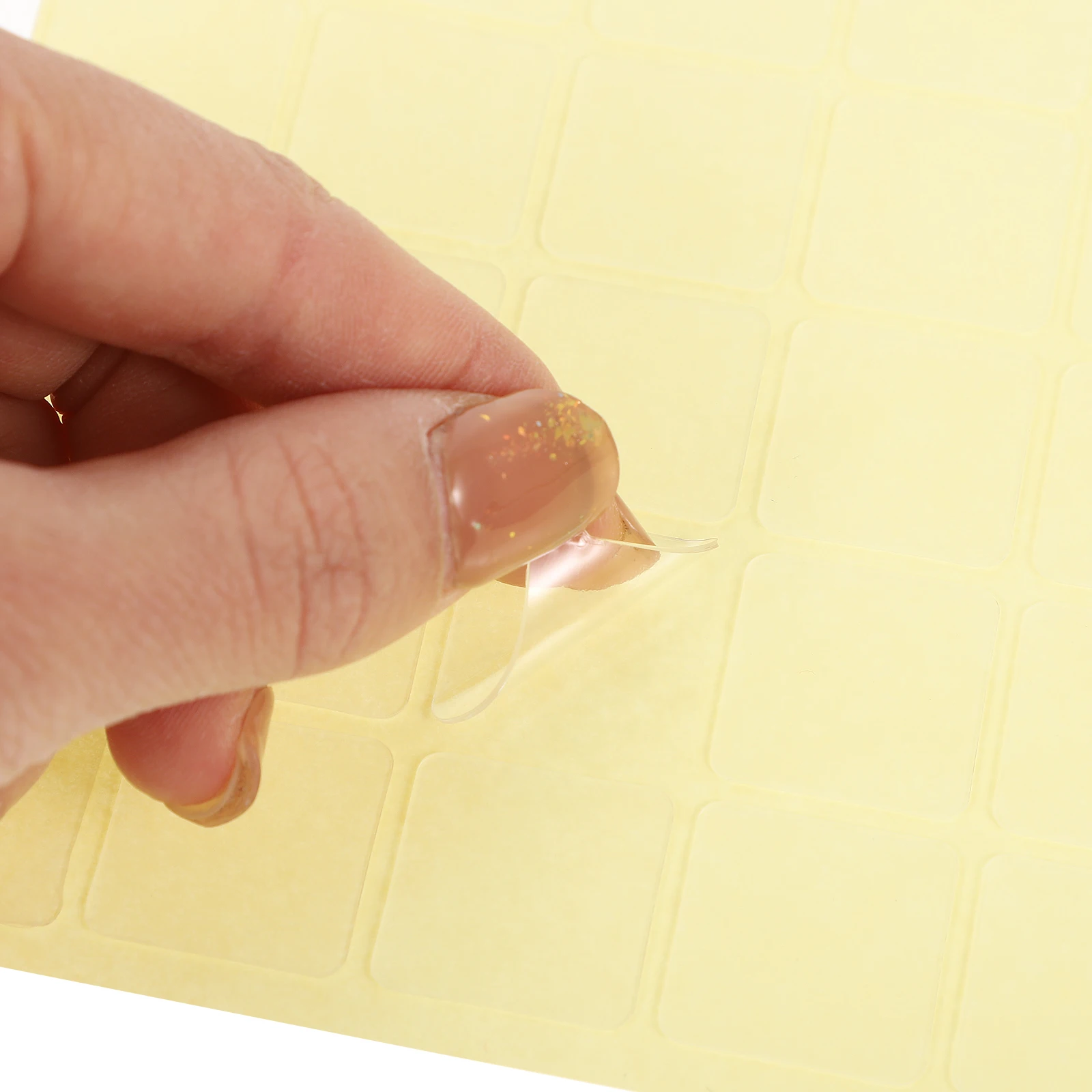 

150pcs Double Sided Adhesive Sticker Transparent Waterproof For Crafts Wedding Decoration Organization Clear Round